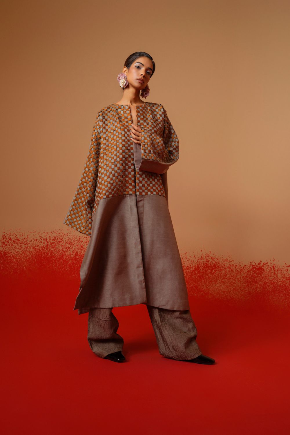 Petal Pants-Grey