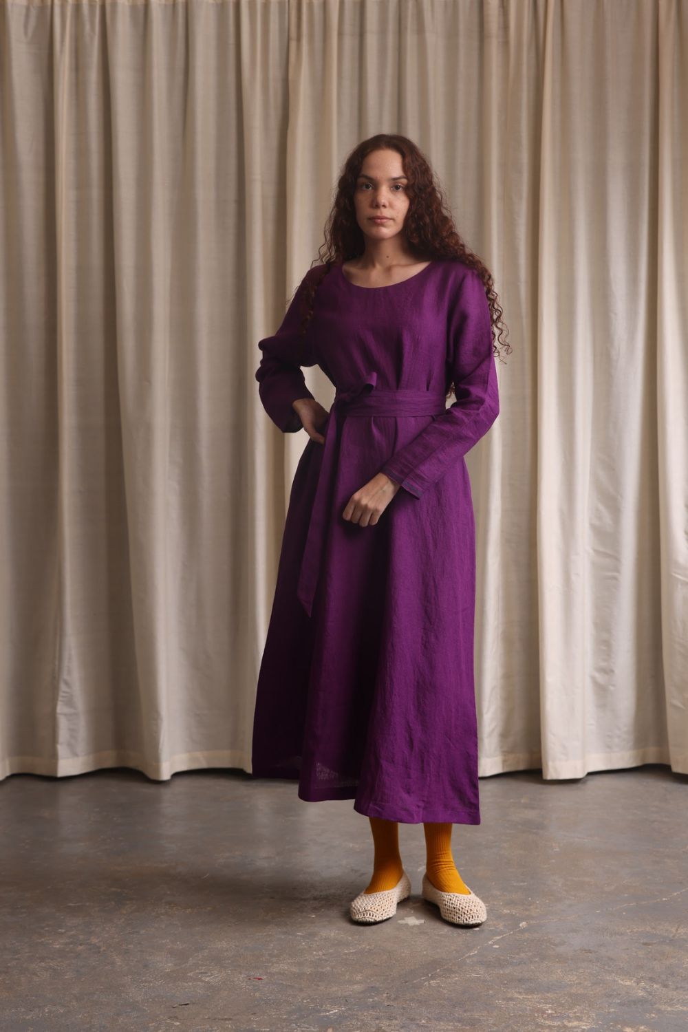 Helena - Grape Dress
