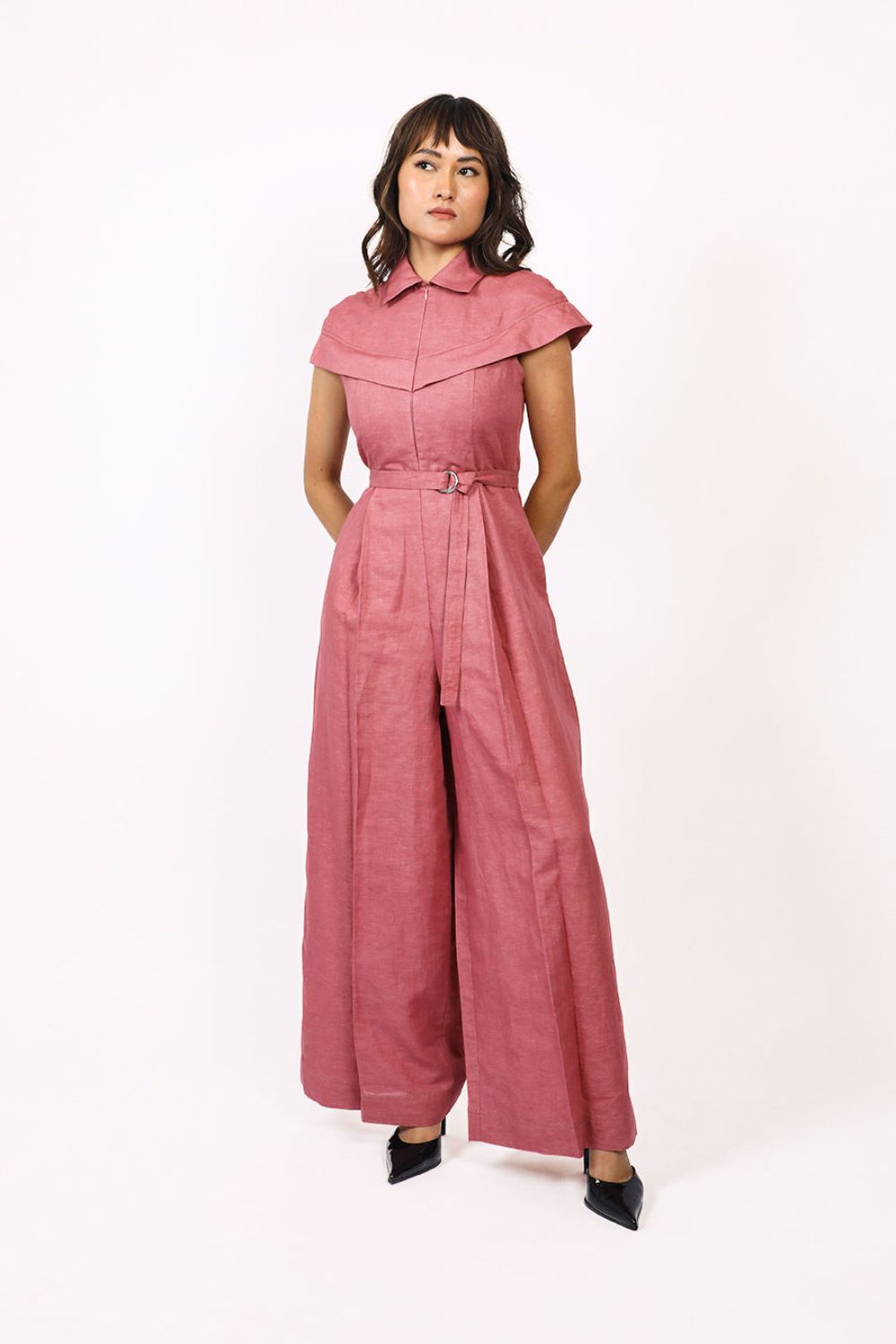 Sophie cape jumpsuit