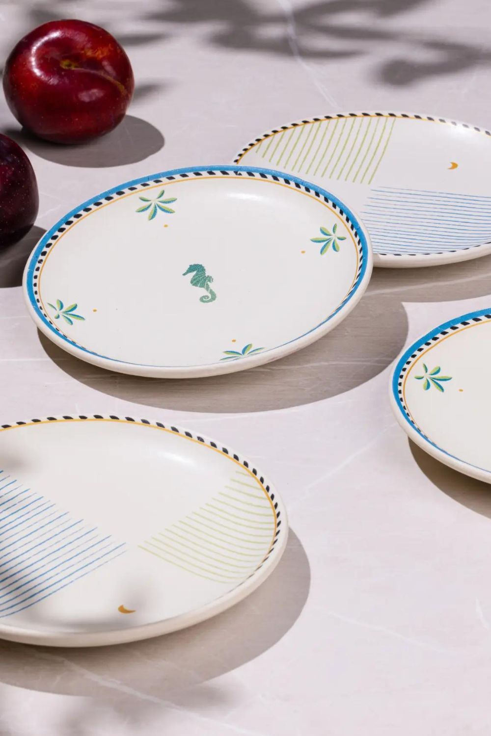 Mirissa Tapas Plates - set of 4