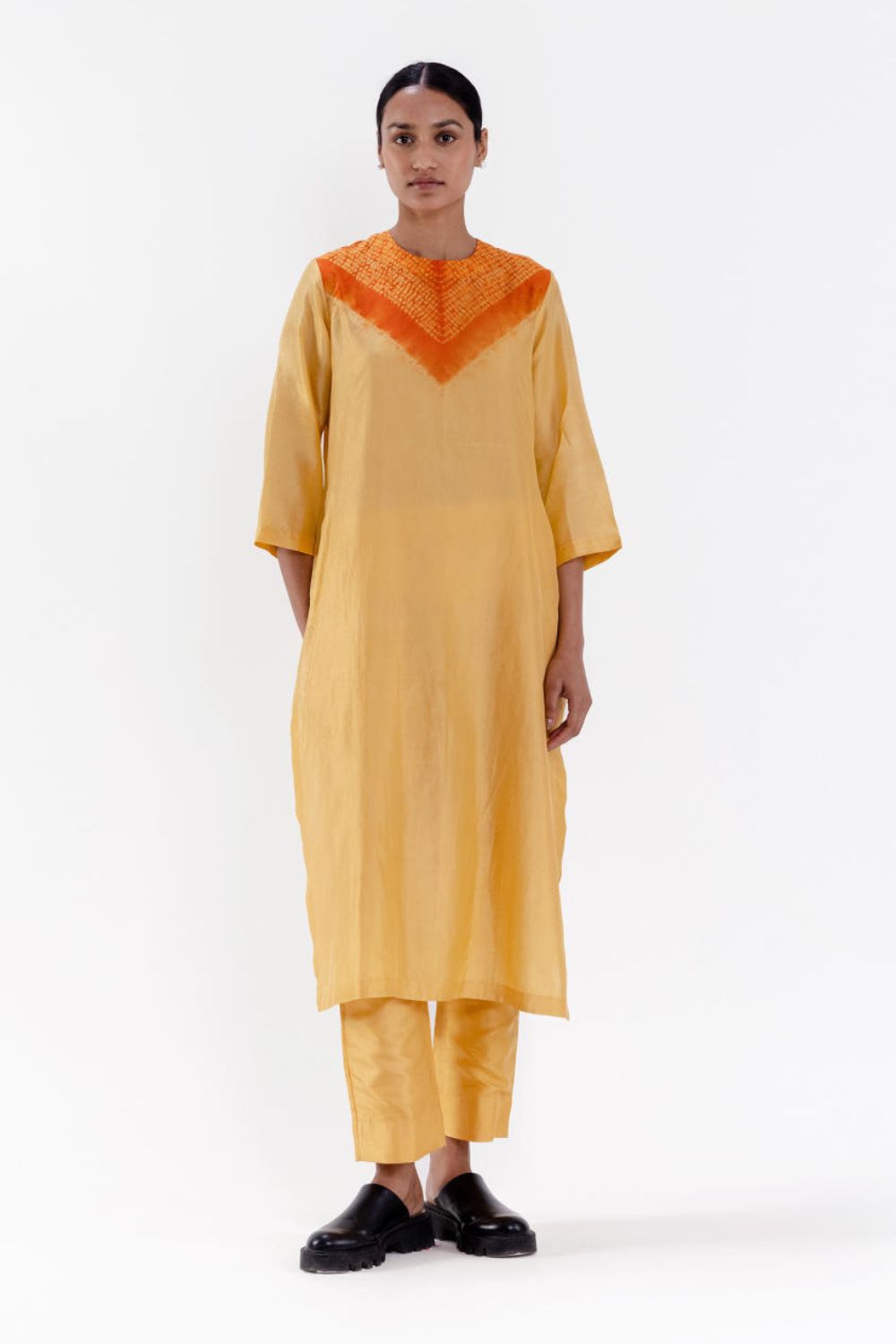TRIANGLE CO-ORD SET- YELLOW