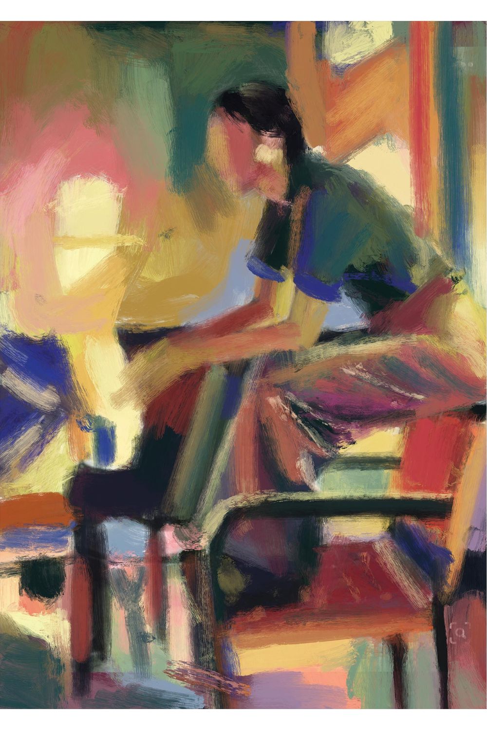 Fauvist Portrait 1