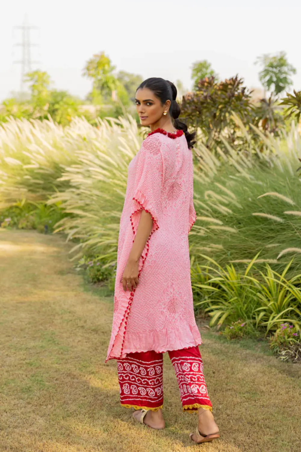 VOF KAFTAN-LIGHT PINK