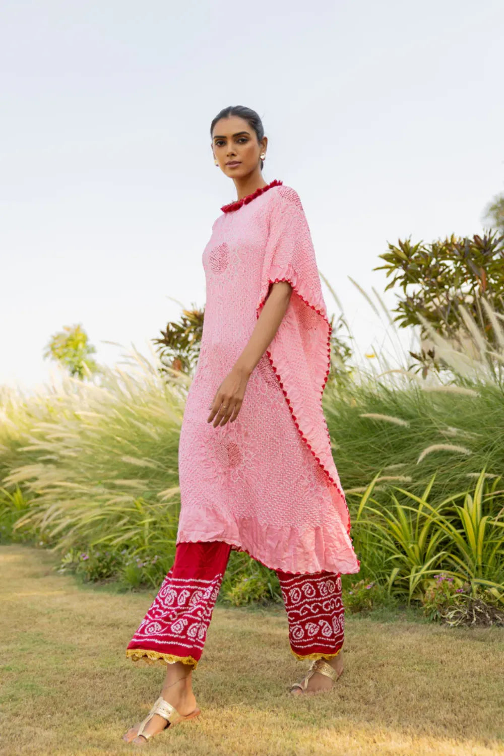 VOF KAFTAN-LIGHT PINK