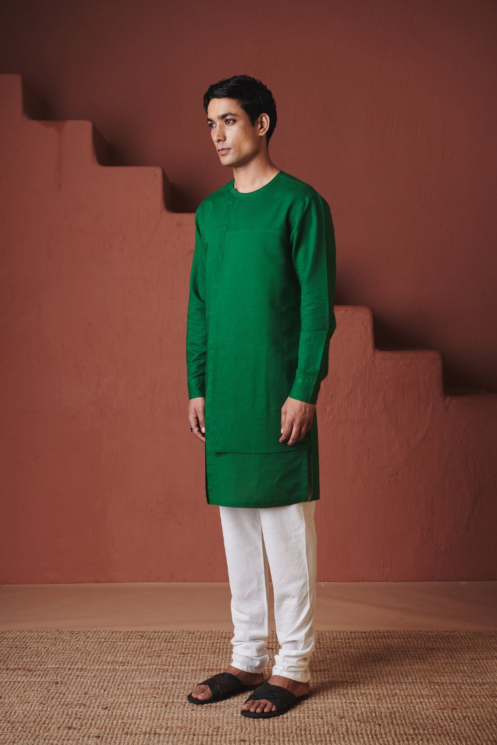 Vanilla Co Linen Men's Churidar
