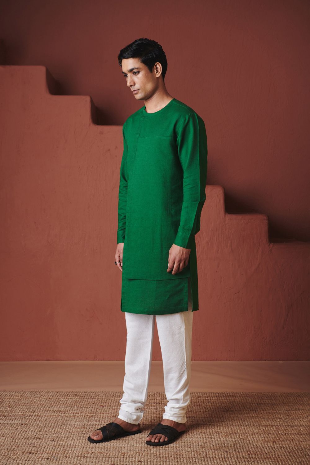 Vanilla Co Linen Men's Churidar