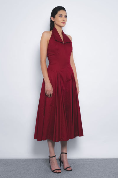 Vita Dress - Ruby