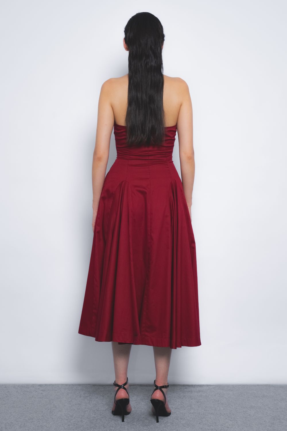 Vita Dress - Ruby