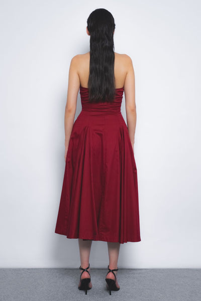 Vita Dress - Ruby