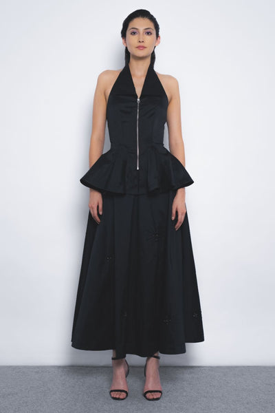 Vita Zippered Top - Black