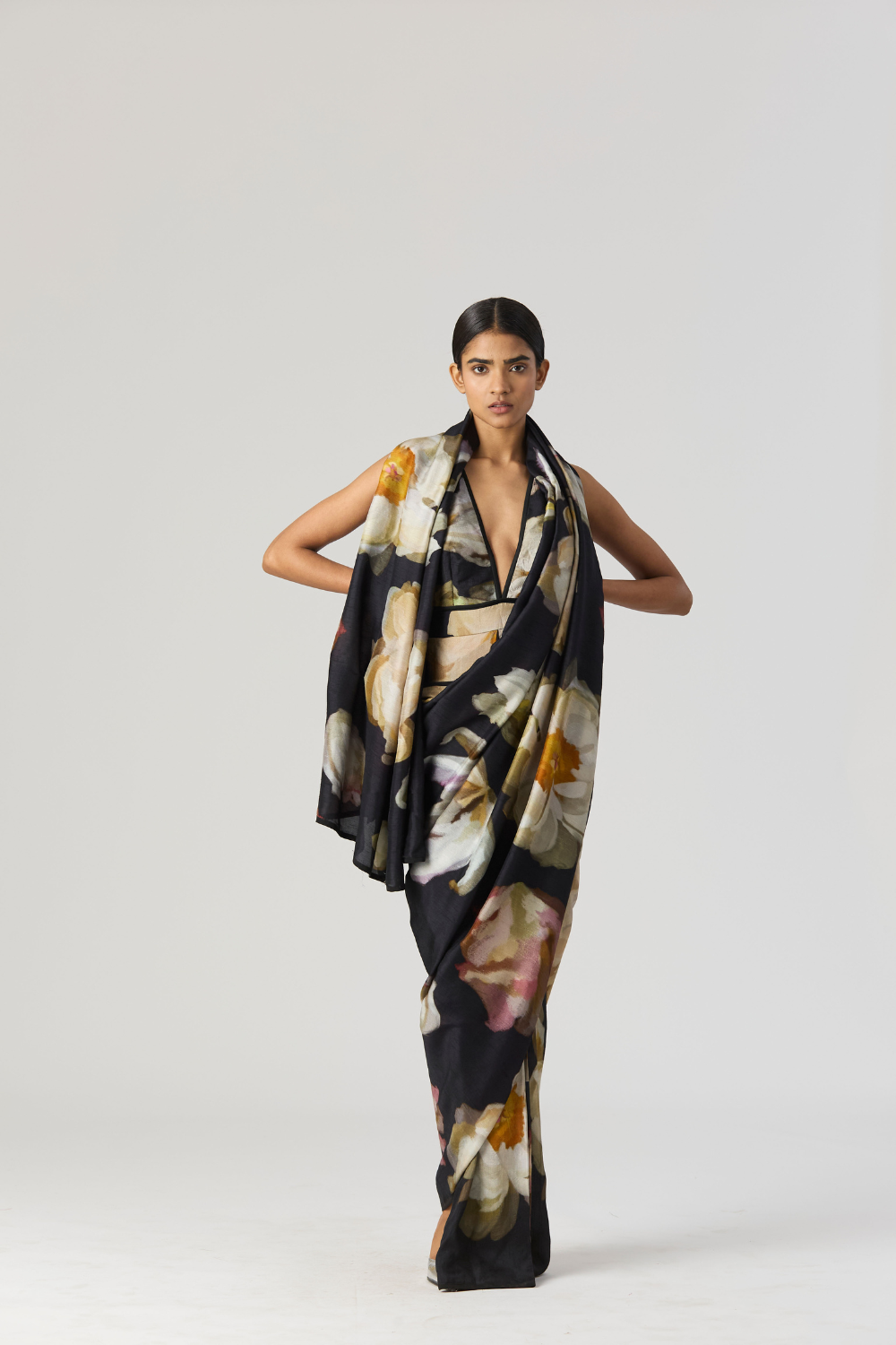 VIVA FIORI PRE-DRAPED SAREE