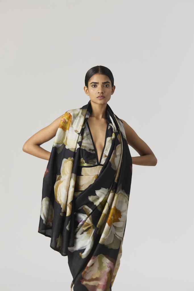 VIVA FIORI PRE-DRAPED SAREE