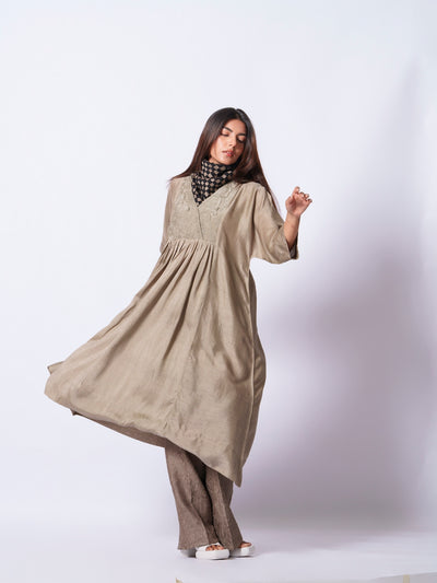 Wave Tunic (Grey)-Ech/Wa/Tu/Gr