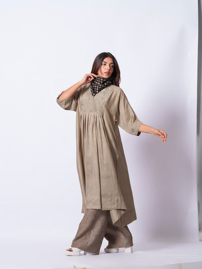 Petal Pants (Grey)-Ech/Pe/Bo/Gr