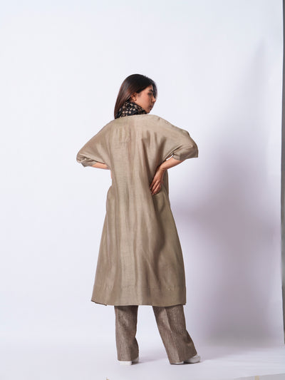 Wave Tunic (Grey)-Ech/Wa/Tu/Gr
