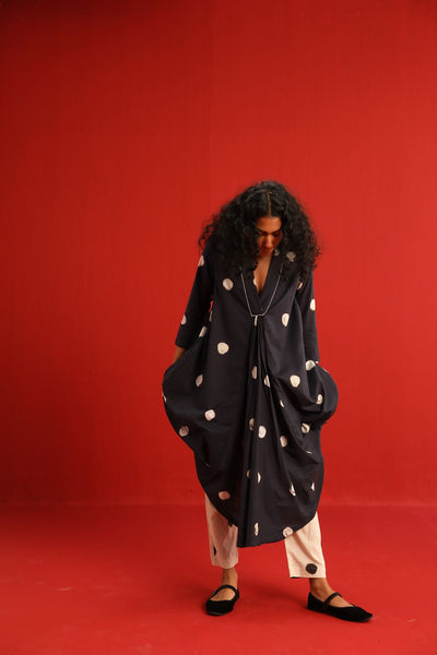 Polka A Line Kurta Set
