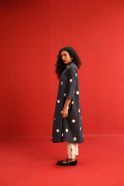 Polka A Line Kurta Set