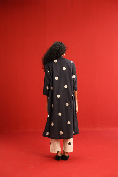 Polka A Line Kurta Set