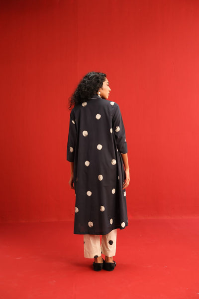 Polka A Line Kurta Set