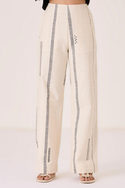 Yacine Handwoven Cotton Pants