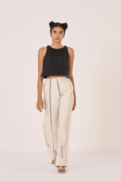 Yacine Handwoven Cotton Pants
