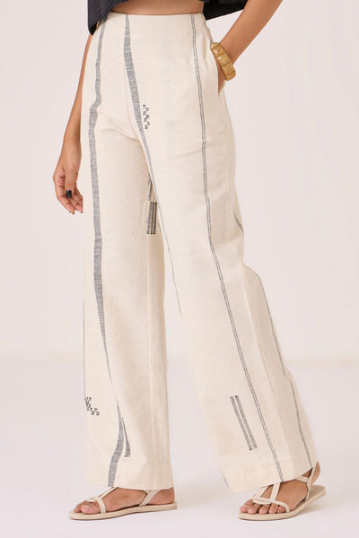 Yacine Handwoven Cotton Pants