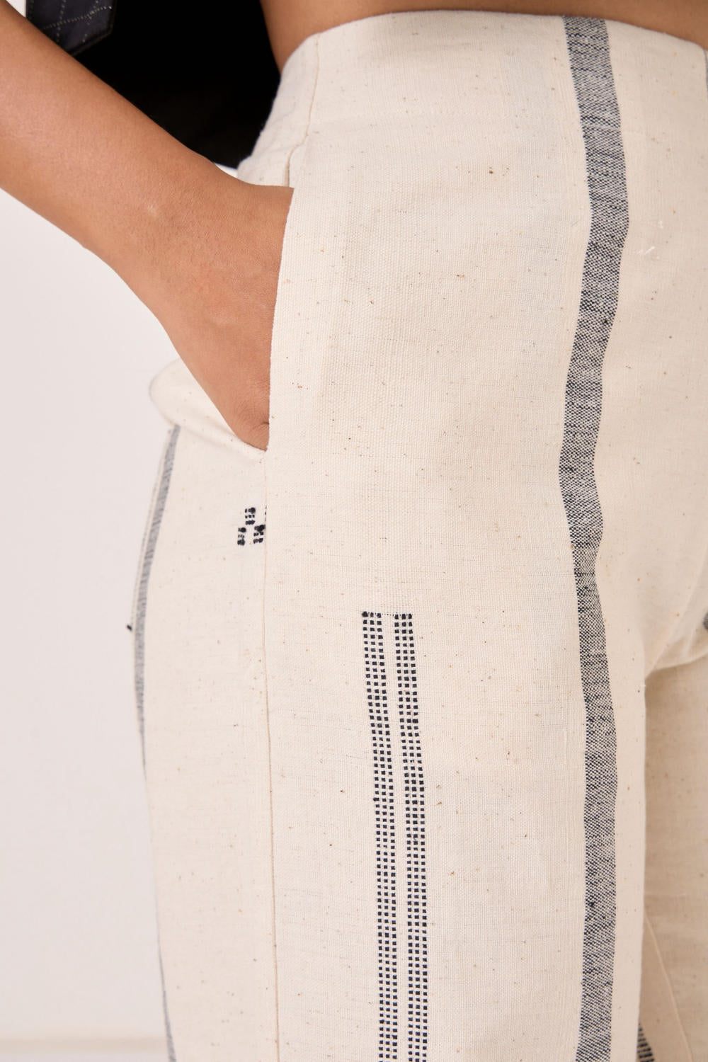 Yacine Handwoven Cotton Pants