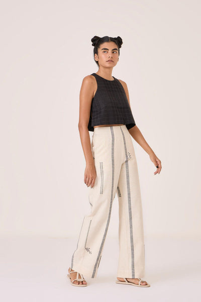 Yacine Handwoven Cotton Pants