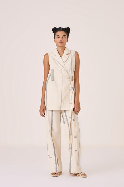 Yacine Handwoven Cotton Pants