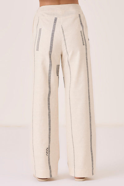 Yacine Handwoven Cotton Pants