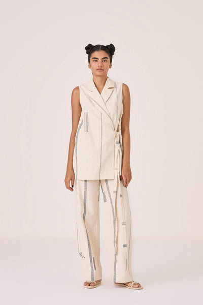 Yacine Handwoven Cotton Pants