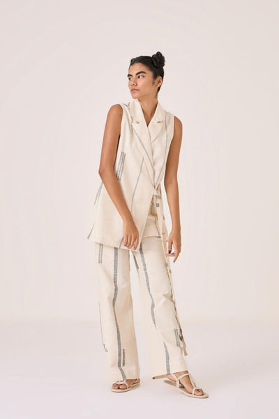 Yacine Handwoven Cotton Pants