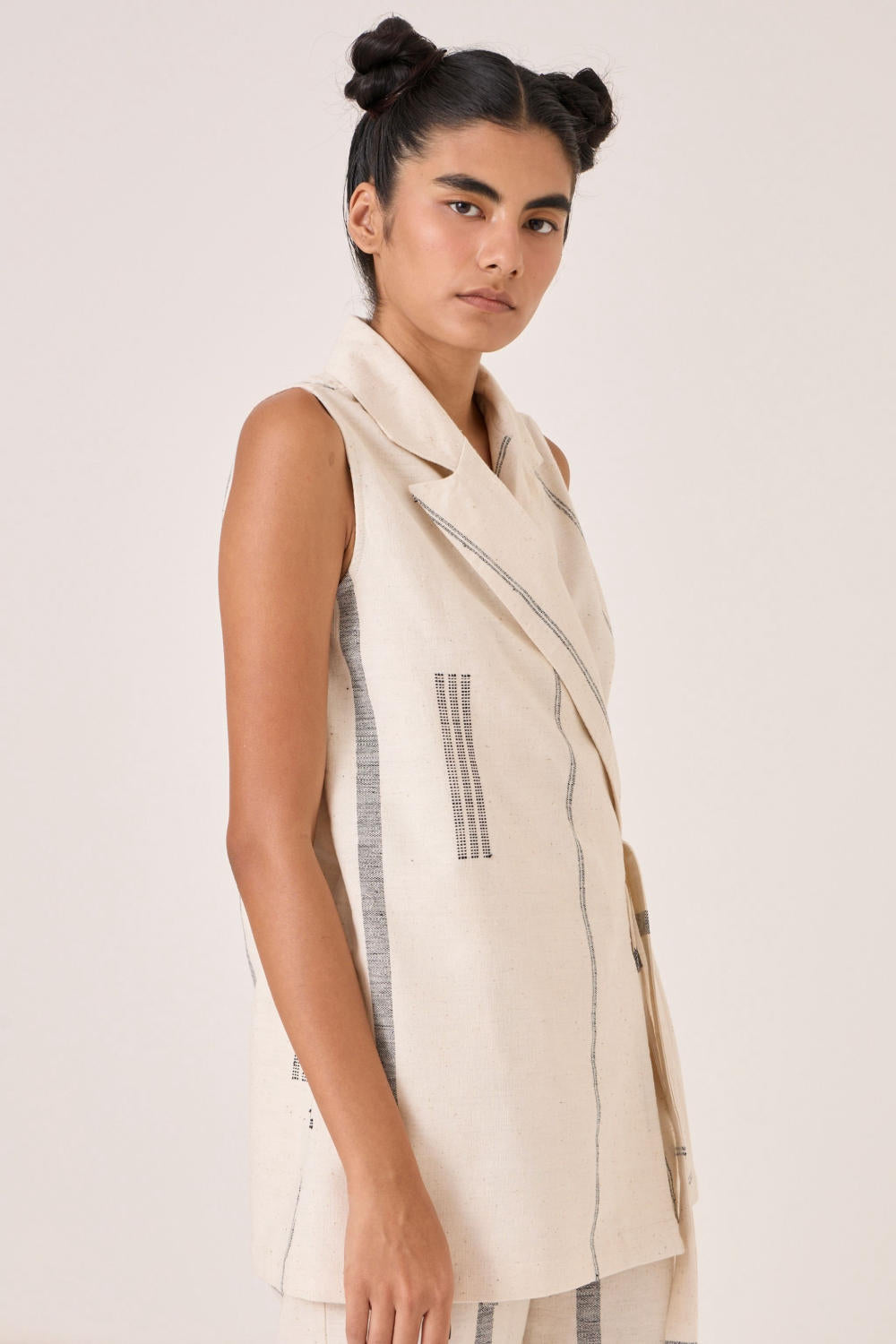 Yacine Handwoven Wrap Top
