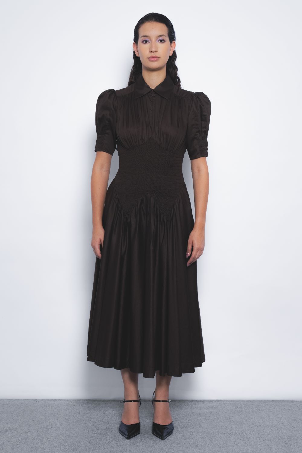 Yoru Dress - Chocolate