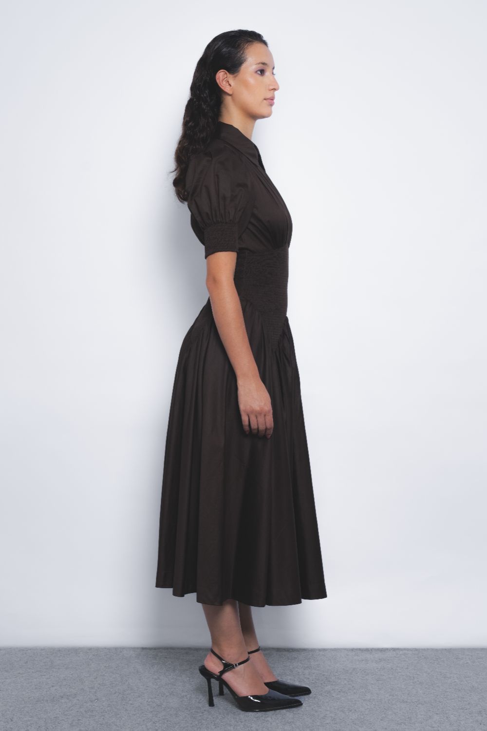 Yoru Dress - Chocolate