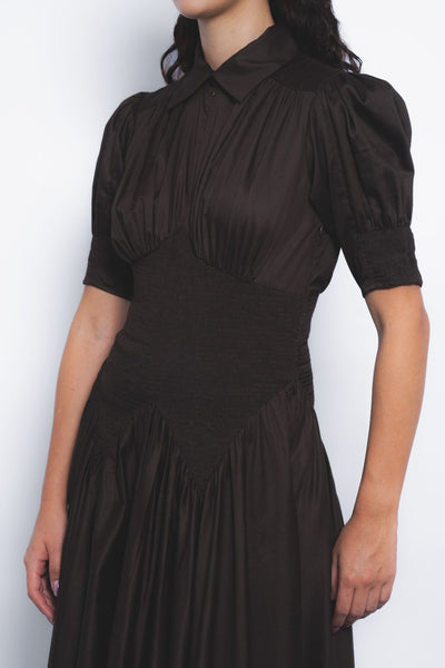 Yoru Dress - Chocolate