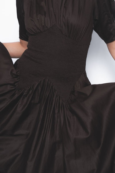 Yoru Dress - Chocolate