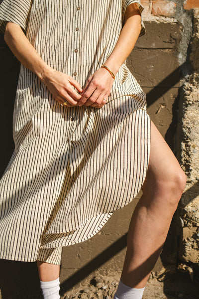 Zebra Crossing Shirt-Black & white