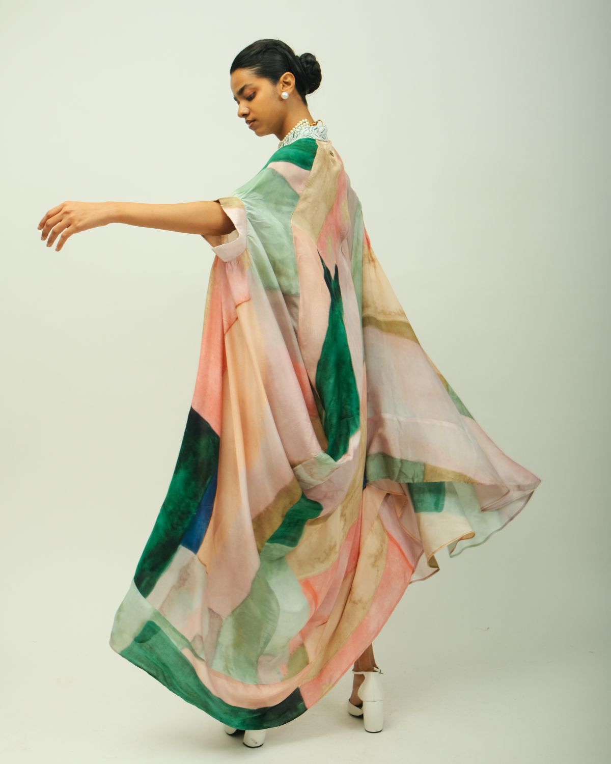 Twilight Kaftan-green