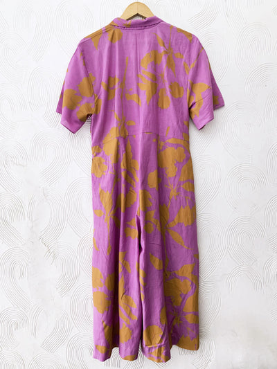 Lilac Floral Jumpsuit