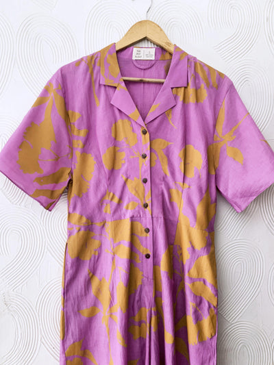 Lilac Floral Jumpsuit