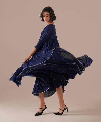 INDIGO ECHO DRESS