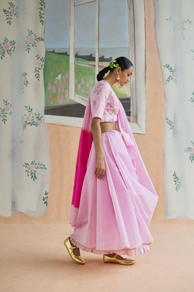 Dance With Me Chanderi Sari