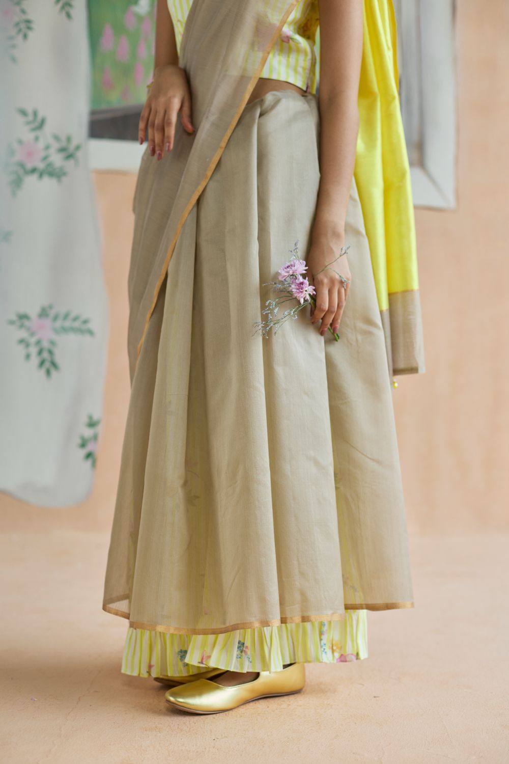 Sundaze Chanderi Sari