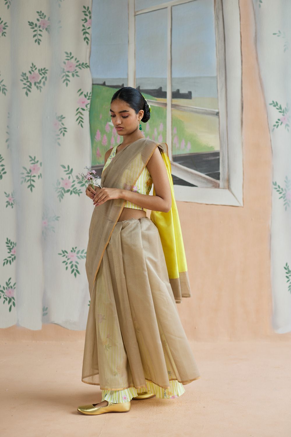 Sundaze Chanderi Sari