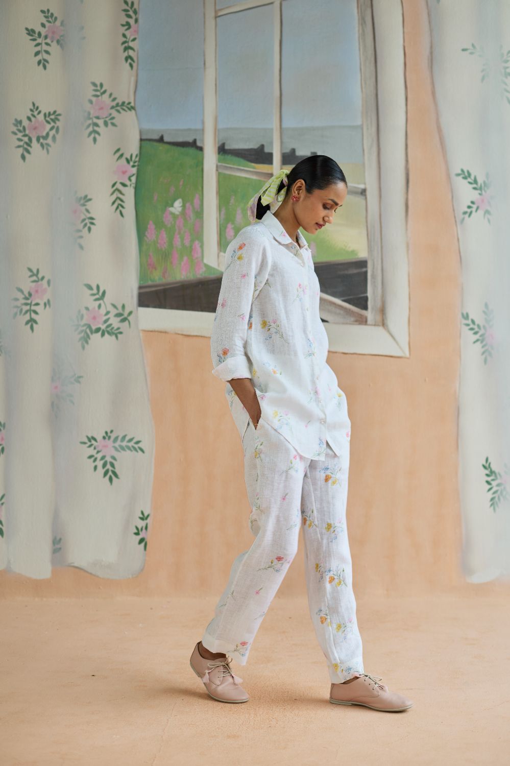 Florist Co-ord Set Linen