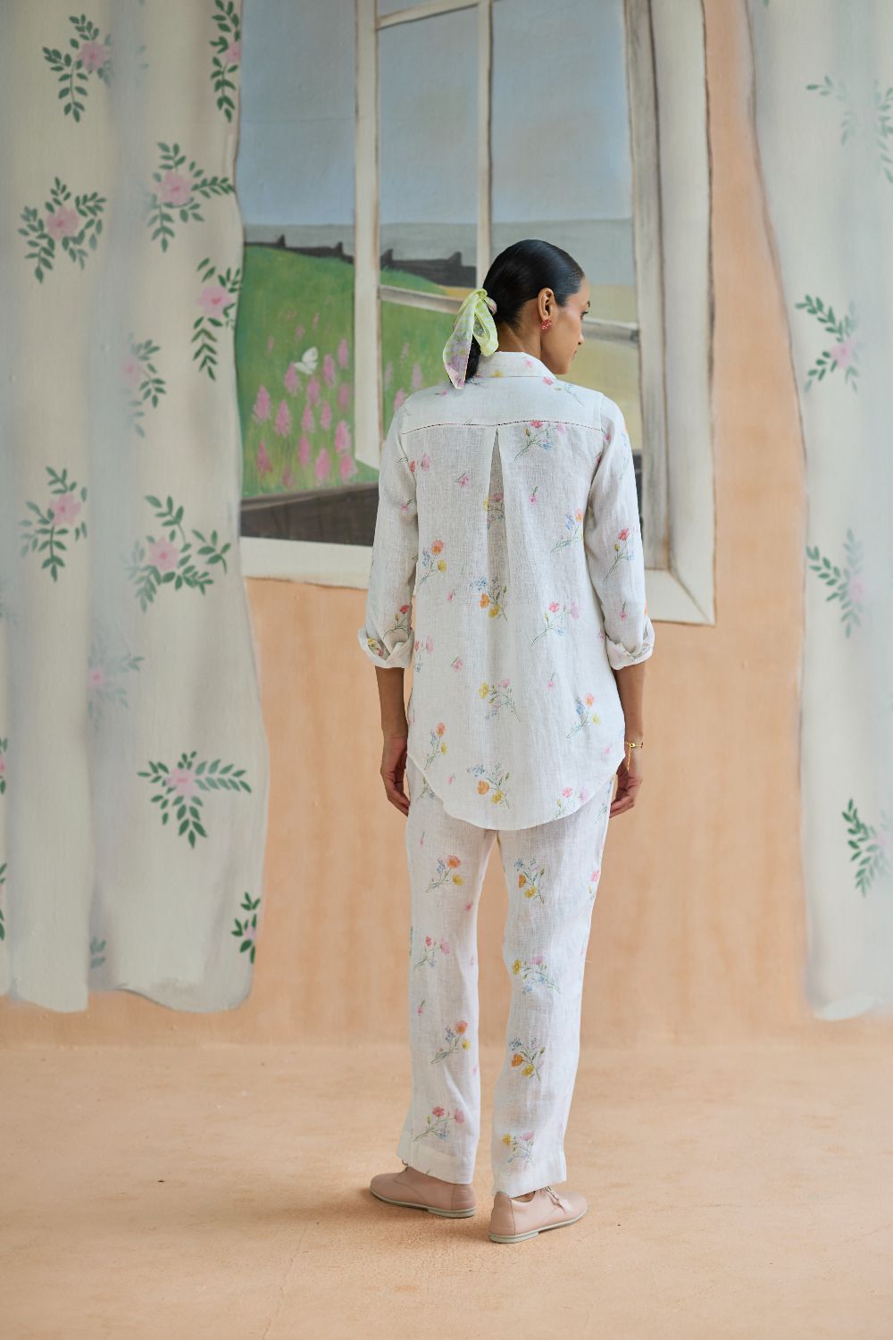 Florist Co-ord Set Linen