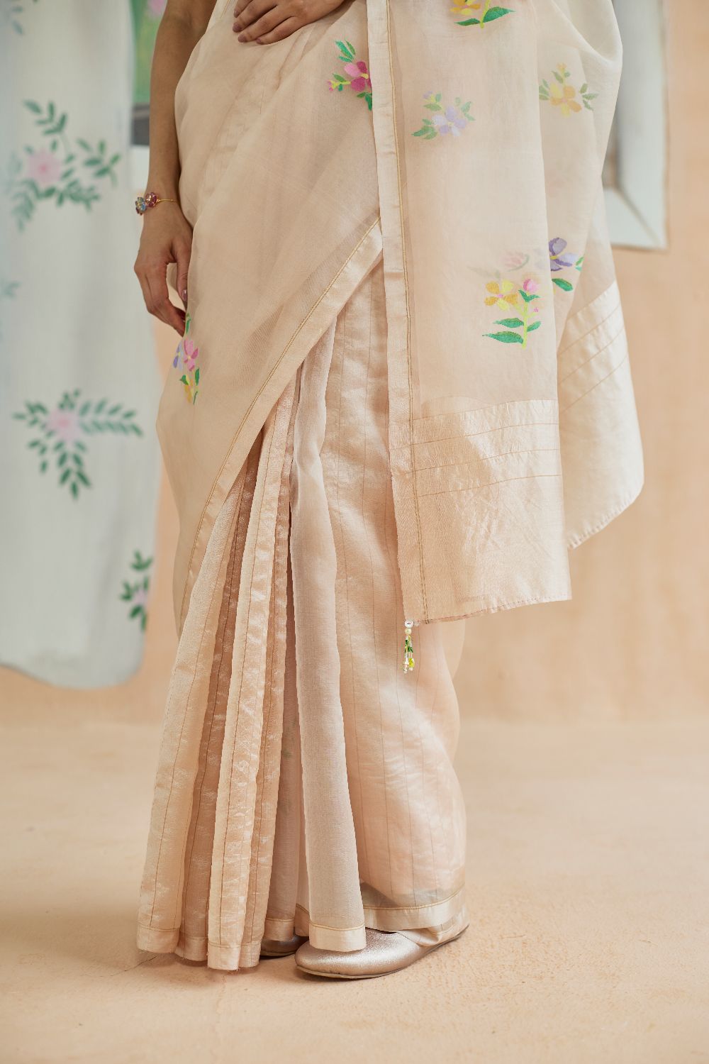 Soft Whisper Jamdani Sari
