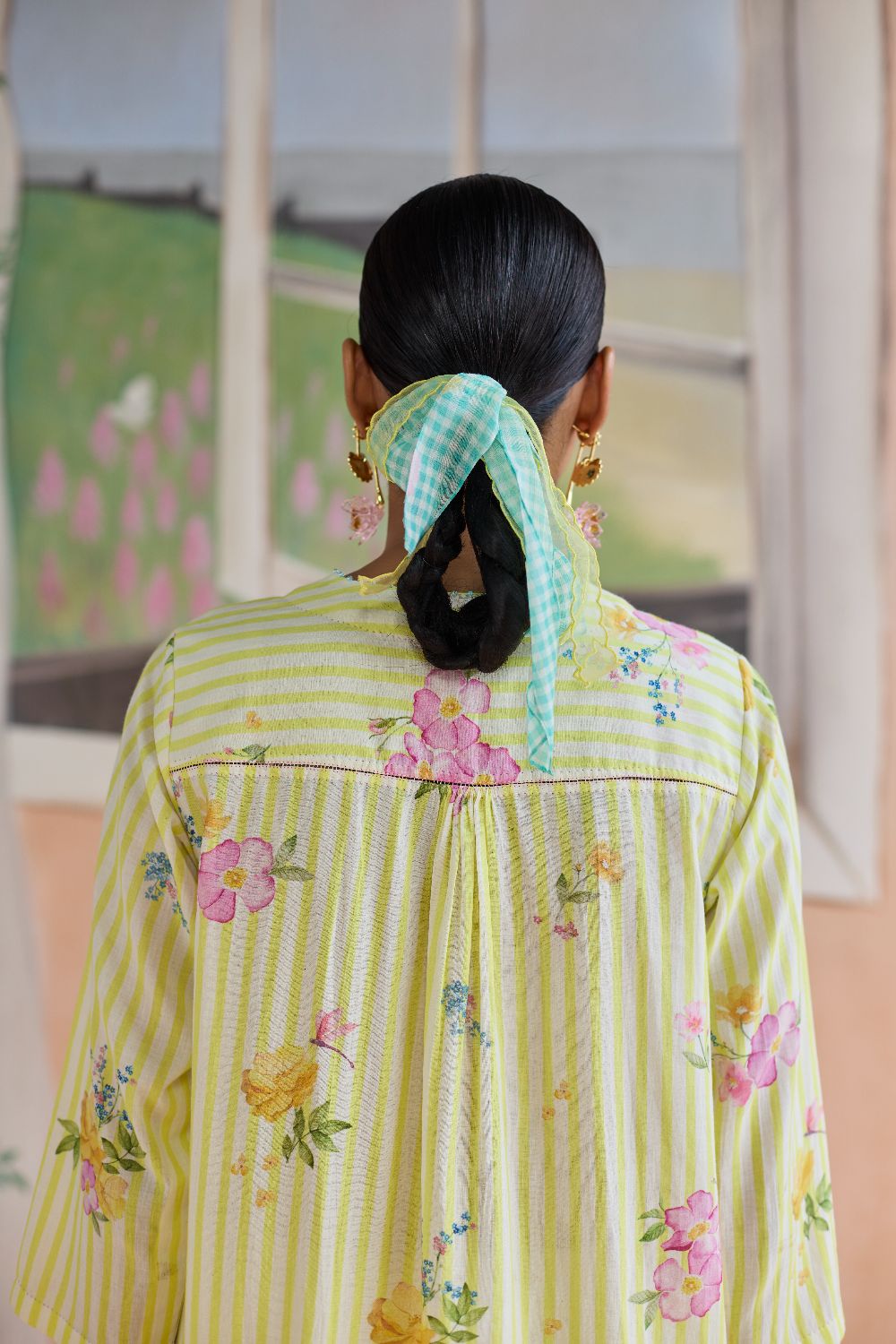 Serene Flora Mid Kurta Set