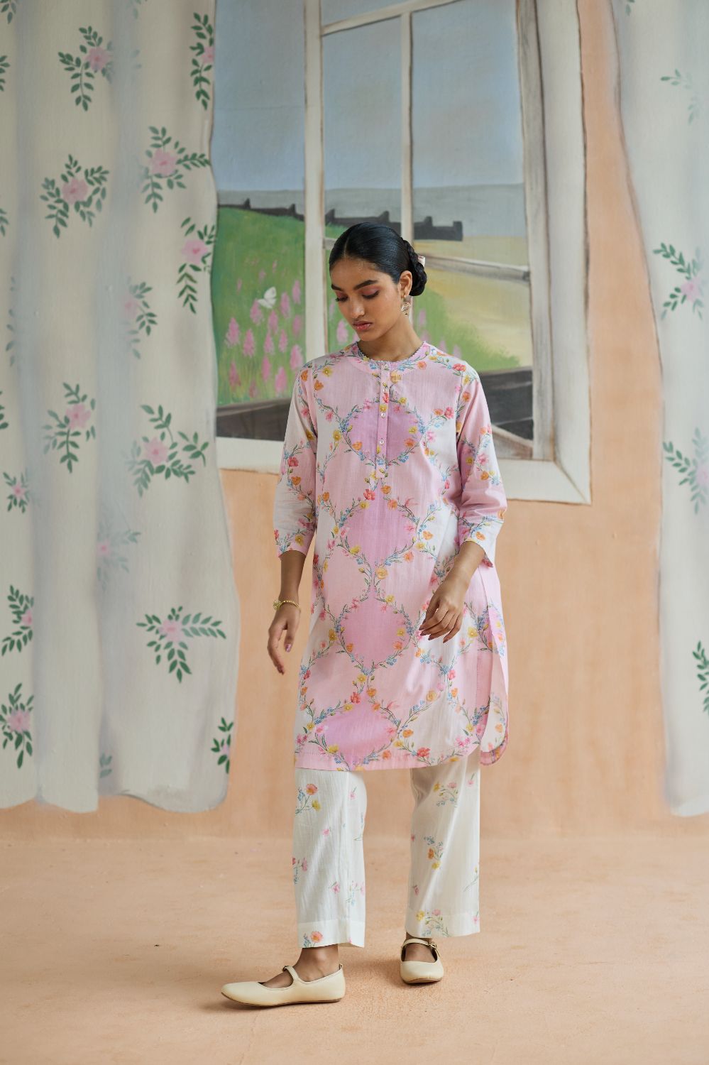 Drift and Dream Mid Kurta Set